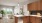 a kitchen with a large island